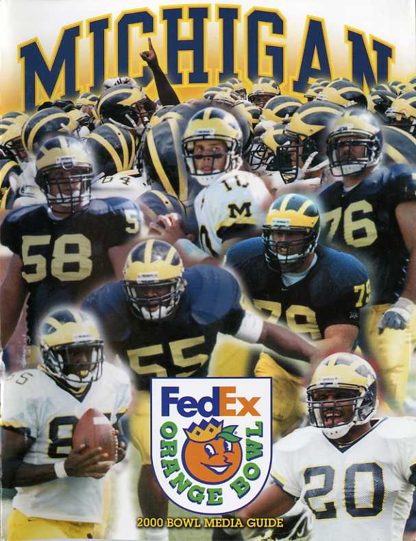 2000 Orange Bowl, University of Michigan Athletics