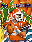 2000 Orange Bowl program