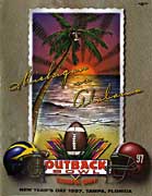 1997 Outback Bowl program
