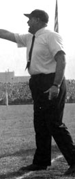 Woody Hayes on sidelines