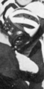 1938 winged helmet, back view 