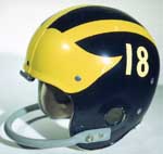 1968 helmet with number