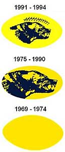 1970-1994 helmet sticker designs