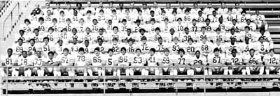 1980 team at 1981 Rose Bowl