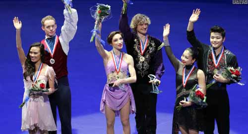 U.S. ice dancers 2014