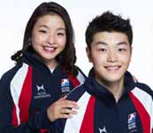 Alex and Maia Shibutani ice dancers