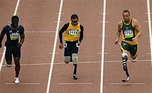 singleton and Pistorius, IPC 2011