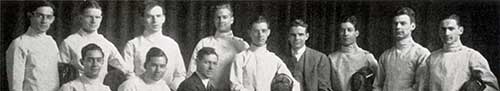 1930 Fencing Team