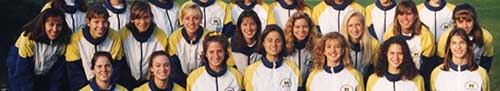 2001 Women's Cross Country Team