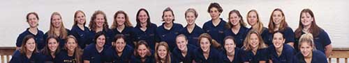 2002 Women's Rowing Team