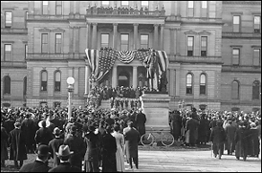 Inauguration of Gov. Chase S. Osborn, Jan. 2, 1911