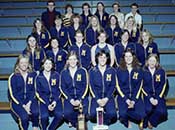 1980 women's swimming team