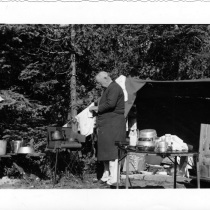 Morning Coffee “Camping” folder, Box 6, Emerson R. Boyles Papers