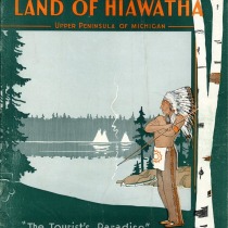 Land of Hiawatha “Topical – Mac. Isl. Historical 1913-1949 (1/2)” folder, Box 7, Arnold Transit Co. Records