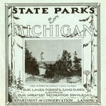 State Parks of Michigan “Topical – Mac. Isl. Historical 1913-1949 (1/2)” folder, Box 7, Arnold Transit Co. Records