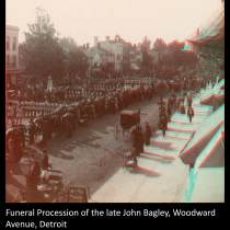 Funeral Procession for late John Bagley
