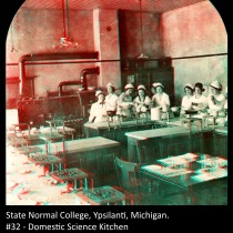 State Normal College, Ypsilanti, Michigan Domestic Science Kitchen