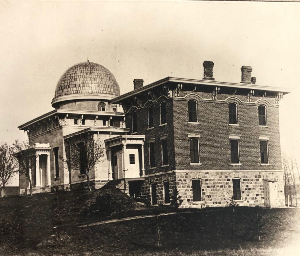 The Detroit Observatory, circa 1875
