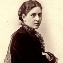 Louisa Reed-Stowell's black and white student portrait