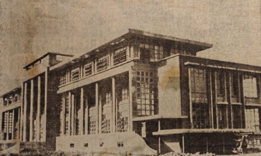 The University of the Philippines library in Manilla