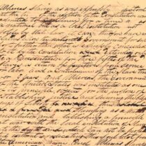 An anti-slavery letter.