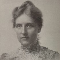 A portrait of Gertrude Buck.