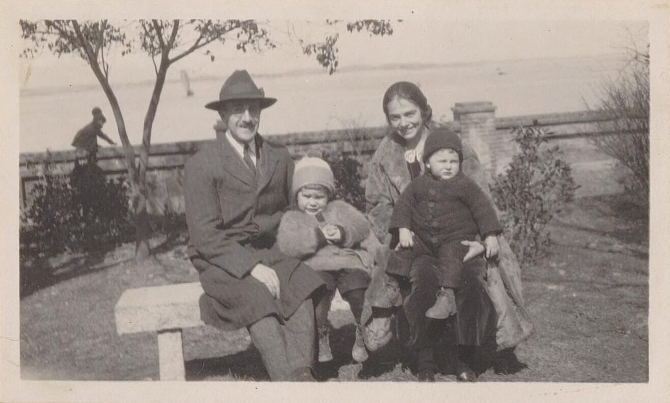Undated photo of Blydenburgh family in China.